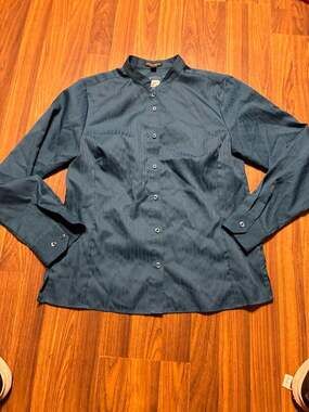 Doc & Amelia Premier Long Sleeve Mandarin Band Collar Button Down Shirt